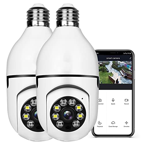 Smart Wireless Security Camera - 2 Pack