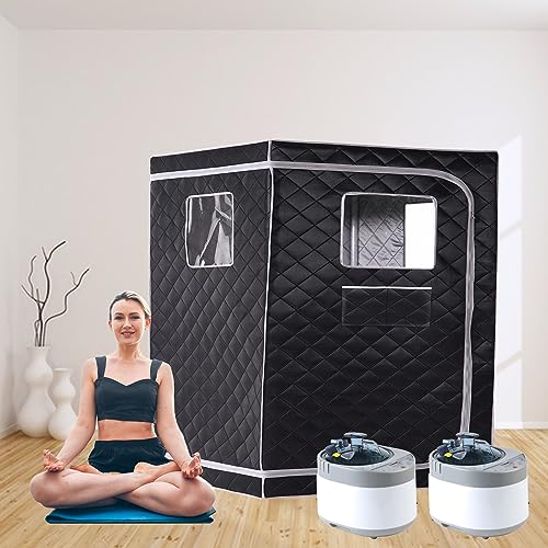 Smartmak 2-Person Indoor Sauna Tent with Steamers