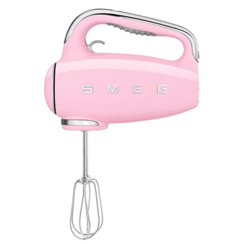 Smeg Pink Retro Electric Hand Mixer