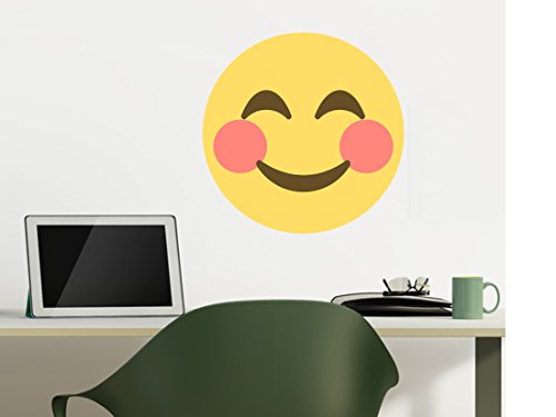 Smiling Face with Smiling Eyes Wall Decal
