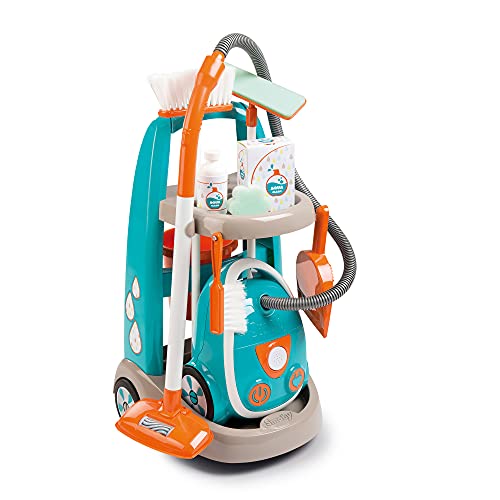 Smoby Cleaning Trolley Toy Vacuum Cleaner