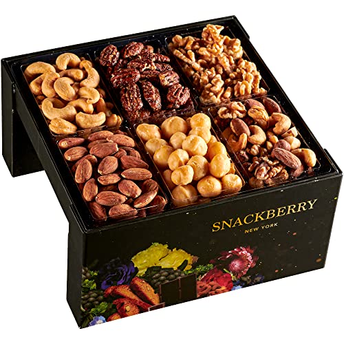 Snackberry Nuts Gift Basket - Delicious and Nutritious Assortment