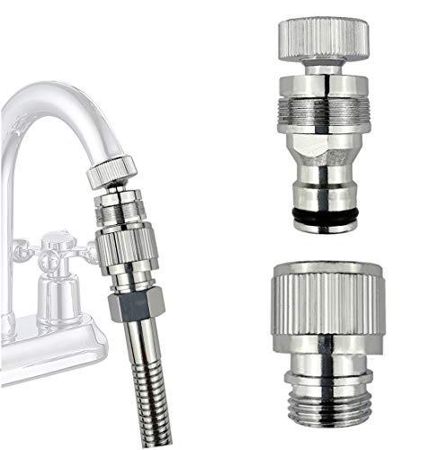Snap Coupling Adapter for Bathroom and Kitchen