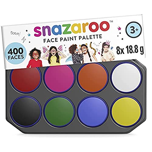 Snazaroo Face Paint Palette Kit - 8 Colors