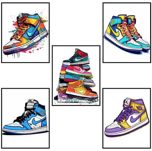 Sneakers Poster Set of 5