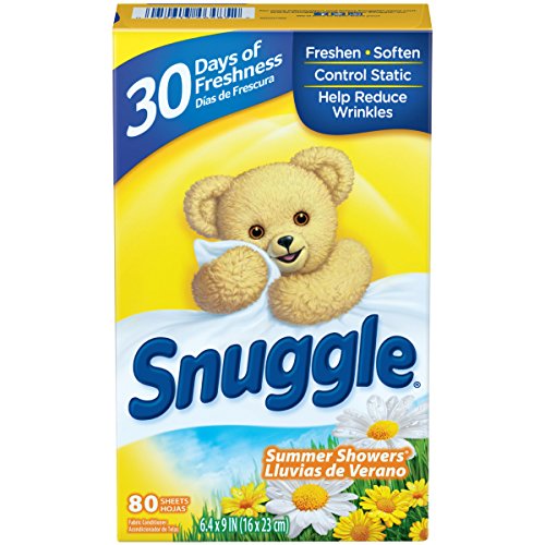 Snuggle Dryer Sheets - Summer Showers, 80 Count