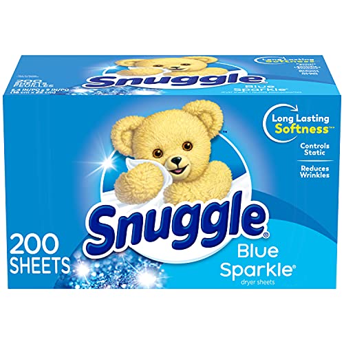 Snuggle Fabric Softener Dryer Sheets, Blue Sparkle
