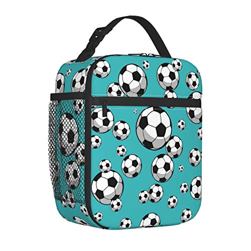 Soccer Insulated Lunch Box