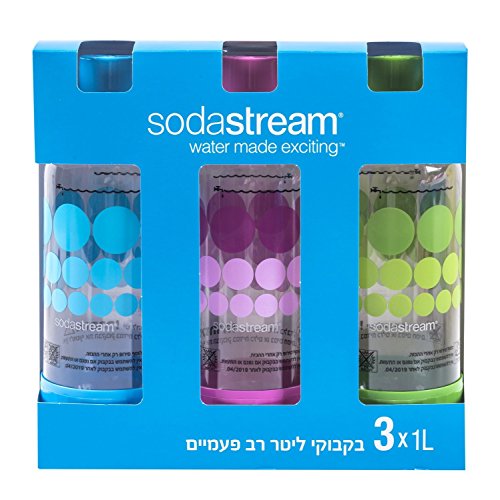 Sodastream Three Pack Carbonating Bottles