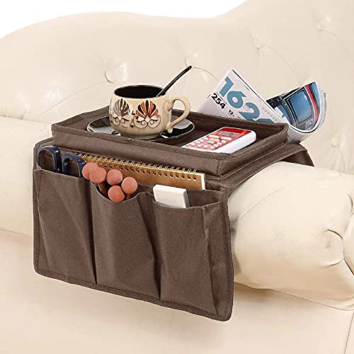 Sofa Armrest Organizer with Cup Holder