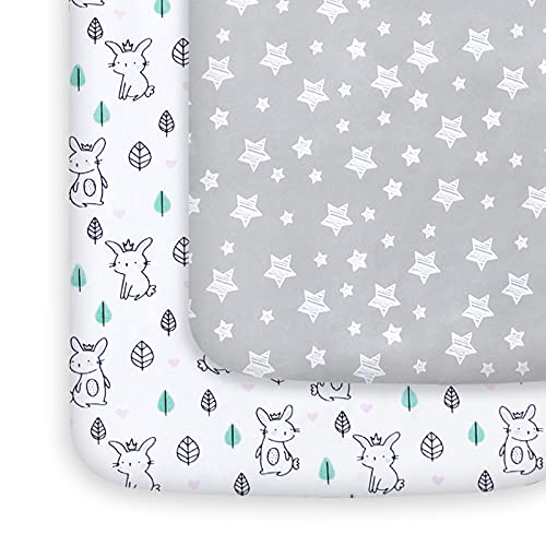 Soft and Colorful Pack and Play Sheets for Everyday Use