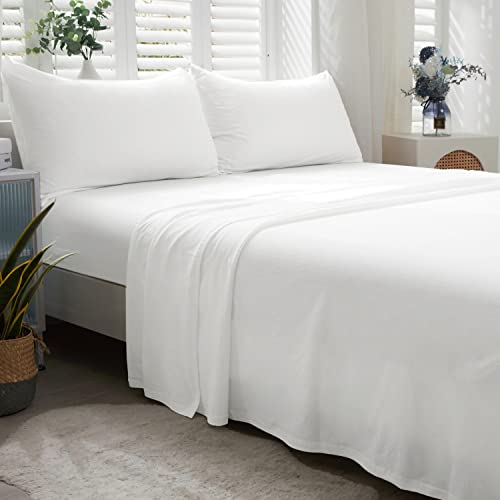 Soft and Cozy Jersey Knit Cotton Bed Sheet