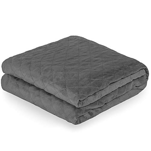 Soft and Durable Bare Home Duvet Cover for Weighted Blanket (60"x80")