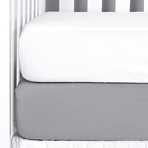 Soft and Safe Fitted Crib Sheet Set