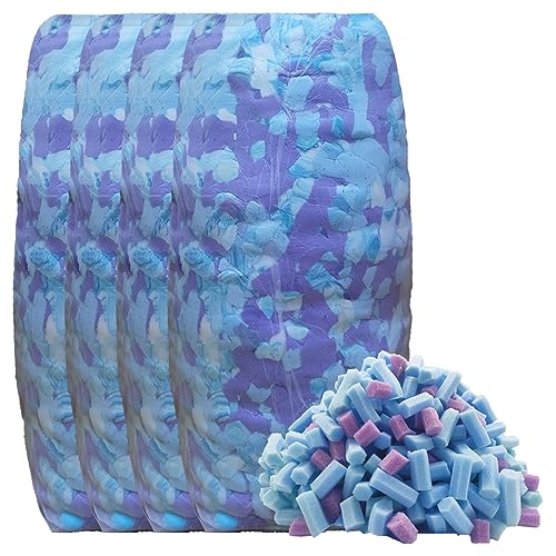  Frienda 10lbs Shredded Memory Foam Filling Multi Color Filler  Foam Refill Soft Bean Bag Filler Pillow Stuffing for Pillow Cushion Dog Bed  Chairs Arts Crafts Beanbag Sofa : Home & Kitchen