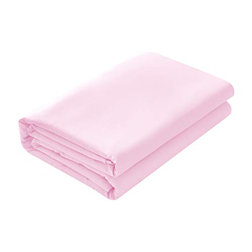 Breathable Microfiber Bedding Top Sheet - Baby Pink, Full