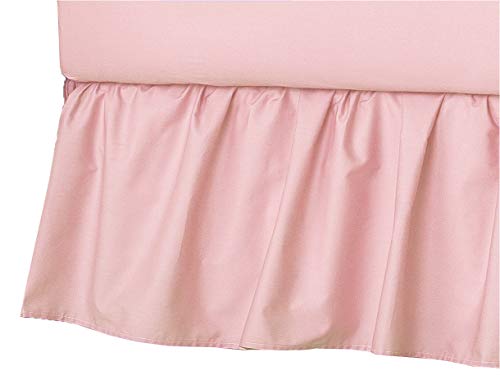 Soft Microfiber Ruffled Porta/Mini-Crib Skirt