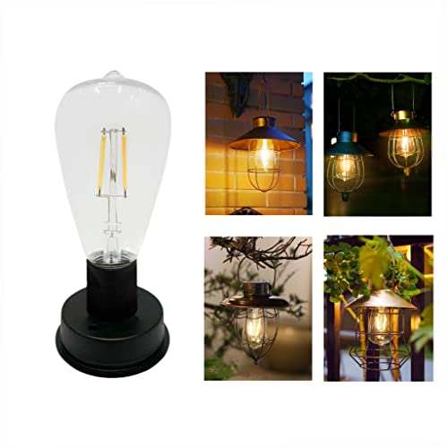 Solar Light Replacement Bulb for Outdoor Warm White LED