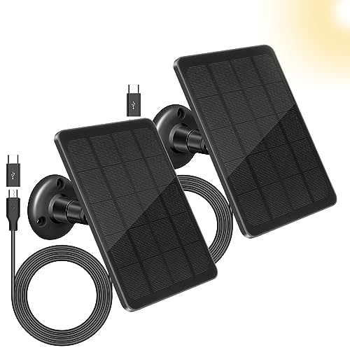 Solar Panel for Outdoor Wireless Security Camera