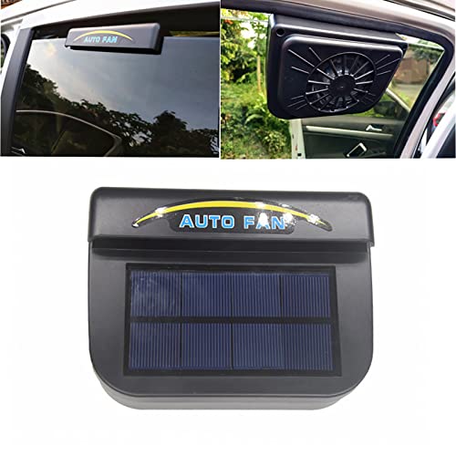 Solar Power Car Auto Air Vent Cool Fan