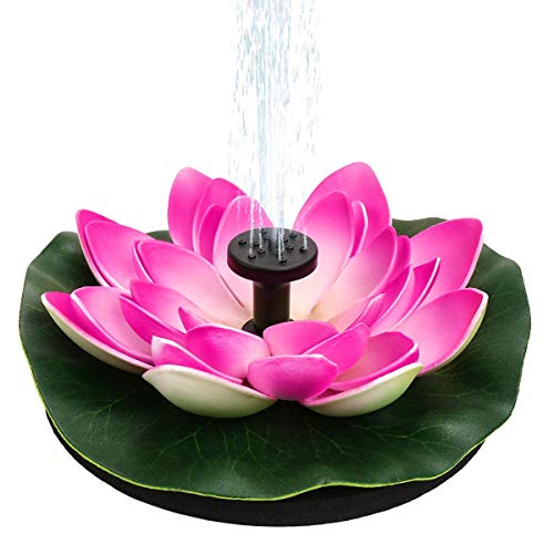 Solar Power Pump for Water Lily Bird Bath Fountain