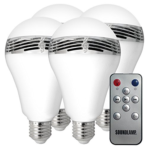 Dimmable LED Bulb with Built-in Bluetooth Speaker