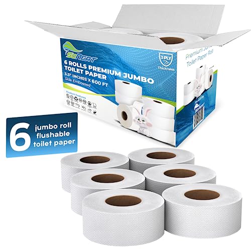 SoNeat 3-Ply Jumbo Toilet Paper Rolls