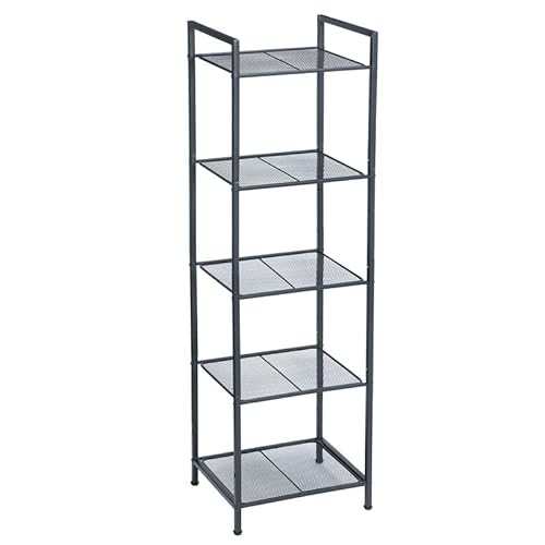 SONGMICS 5-Tier Storage Rack and Plant Stand