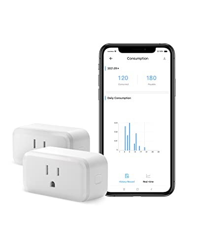 SONOFF S40 Smart Plug with Energy Monitoring (2-Pack)