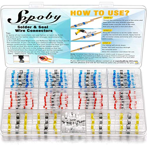 Sopoby Heat Shrink Solder Connectors