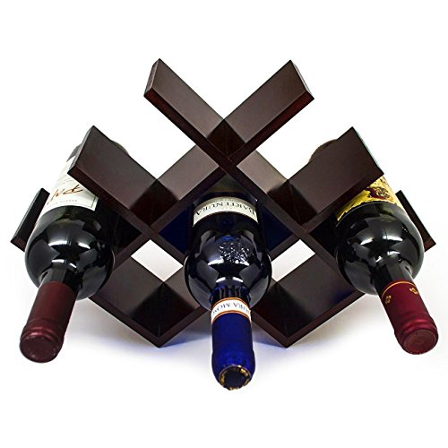 Sorbus® Butterfly Wine Rack - Stores 8 Bottles - Minimal Assembly