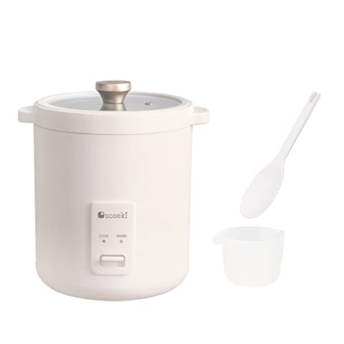 Wolfgang Puck 1.5 cup Portable Rice Cooker with Carrying Bag