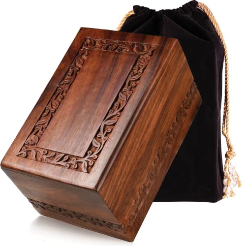 SOULURNS Rosewood Cremation Urns