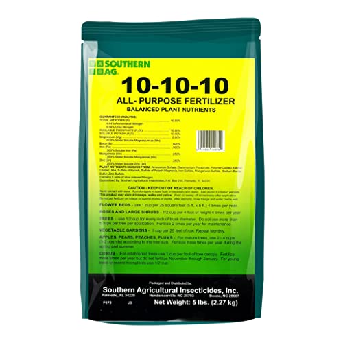 Southern Ag 10-10-10 Granular Fertilizer 5 LB