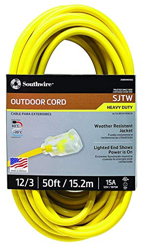 Southwire 2588SW0002 Outdoor Cord-12/3 SJTW