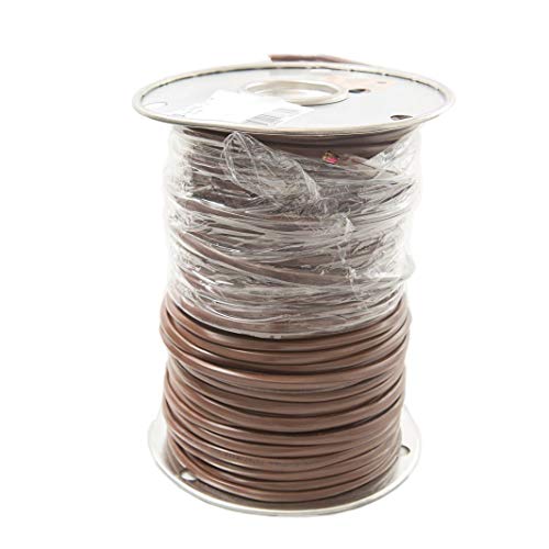 SOUTHWIRE 64169602 Thermostat Wire, 18 Gauge, 5 Wire, PVC Jacket, 250' Per Roll, 1 lb