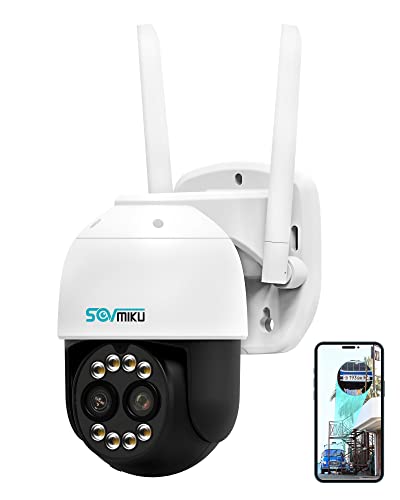 SOVMIKU 4MP Wireless Outdoor Security Cameras