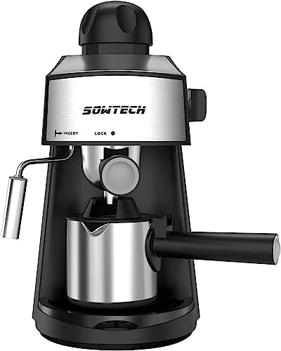 SOWTECH Espresso Machine with Steam Milk Frother