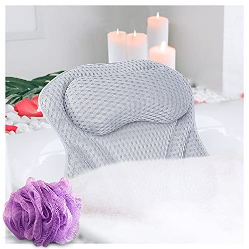 Spa Bath Pillow for Tub Neck and Back Support