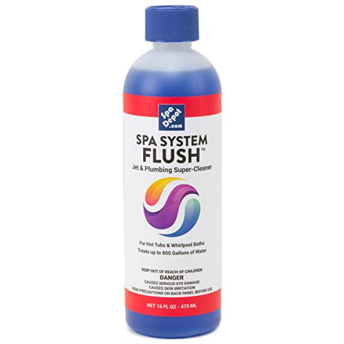 Spa System Flush Super-Cleaner: Powerful Hot Tub and Jetted Bath Cleaner