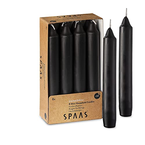 SPAAS Straight Candle Sticks - Pack of 8