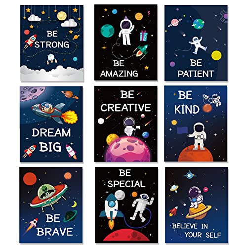 Space Wall Art Prints Set