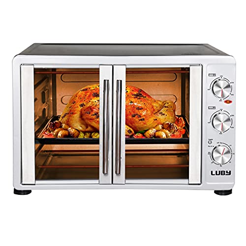 Spacious and Versatile LUBY Large Toaster Oven Countertop
