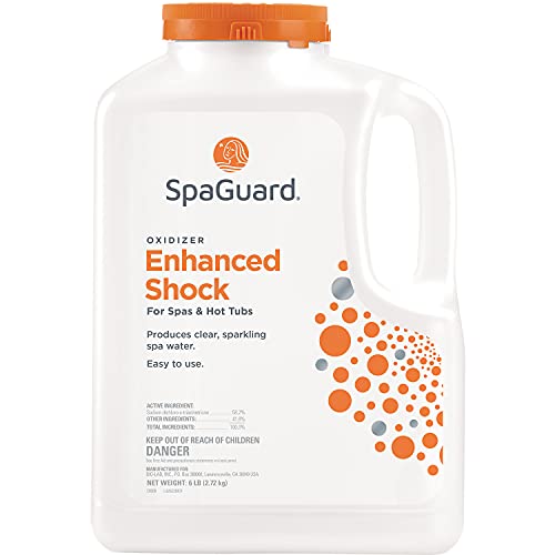 SpaGuard Enhanced Shock 6lb Multi-Purpose Granular Hot Tub Oxidizer