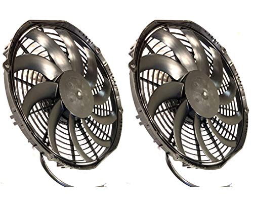 SPAL 30101522 12" Fan Puller Curved Blades - High-Performance Cooling Fans