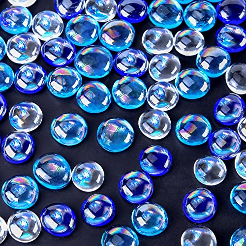 Sparkling Glass Pebbles for Vase Filler Home Decor Craft