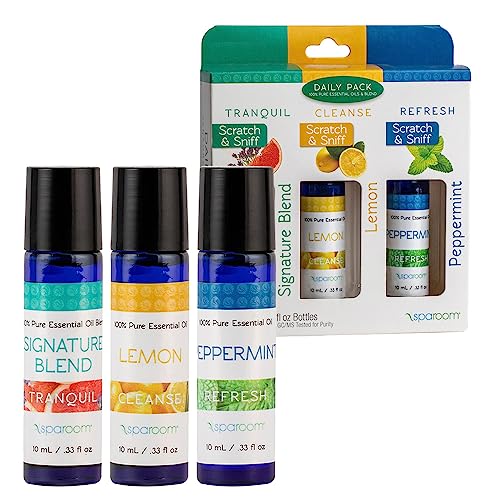 SpaRoom Aromatherapy Essential Oils Set of 3