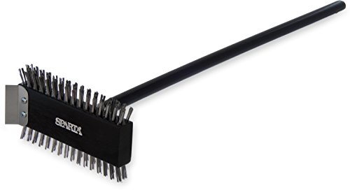 Sparta Stainless Steel Grill Brush with Metal Bristles