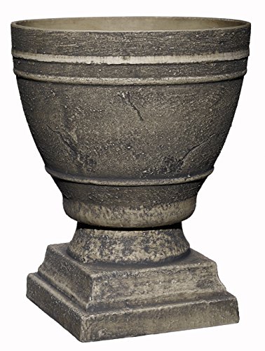 Spartan Urn, Ivory Ash, 14.75" Height X 12" Diameter, Medium