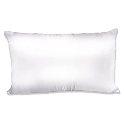 Spasilk Satin Pillowcase, Queen Size - White Pillowcase